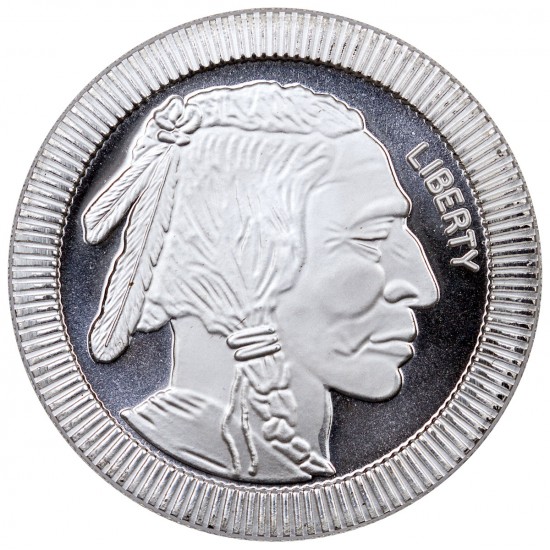 1 Oz American Buffalo Silver Round